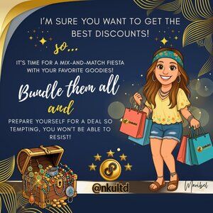 Want To Get The Best Deals? Just Bundle ❤️➕️❤️🛍️ Your Faves! 💕🌷💃🎁💛😉✌🏼